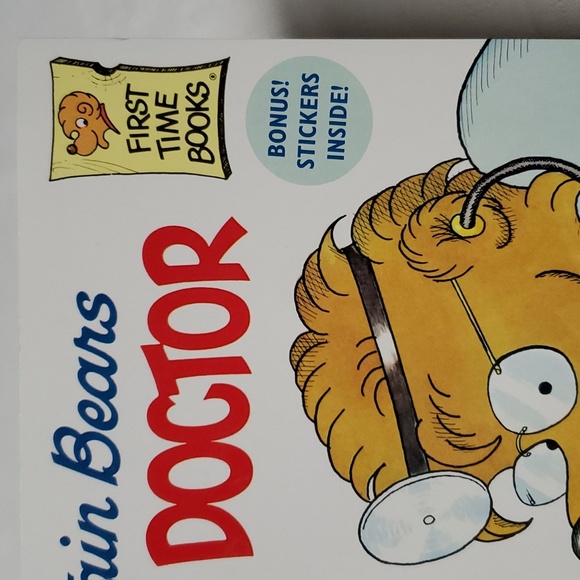 Berenstain Bears Go To The Doctor BONUS 2 Full Sticker Sheets Learn Read - Picture 6 of 17